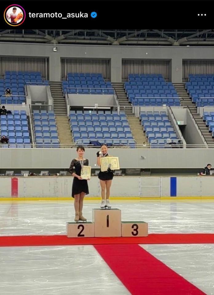 　寺本明日香さんインスタグラム（ｔｅｒａｍｏｔｏ＿ａｓｕｋａ）より