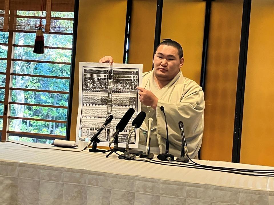 　横綱に名を刻んだ番付を指す豊昇龍