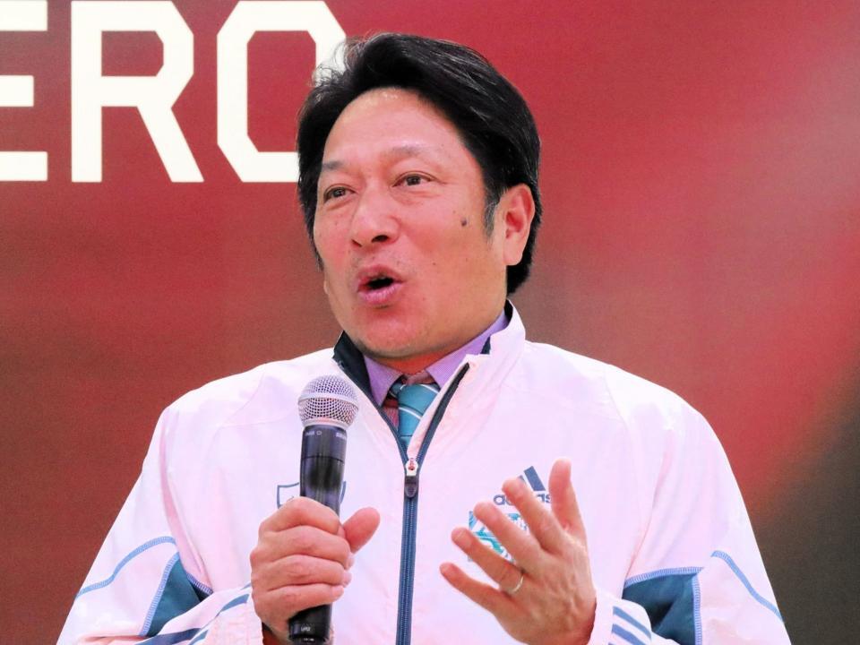 　トークイベントに参加した青学大・原晋監督