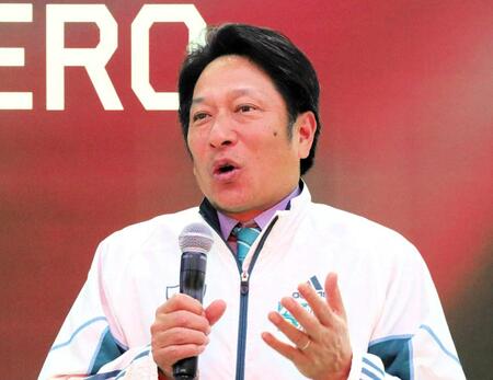 　トークイベントに参加した青学大・原晋監督