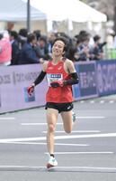 　ゴールする井上大仁（撮影・伊藤笙子）