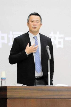 　中垣内祐一氏（２０２１年撮影） 