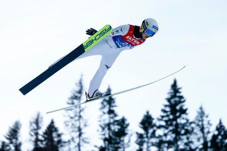 　ジャンプ女子個人ラージヒルで７位の丸山希＝トロンヘイム（共同）