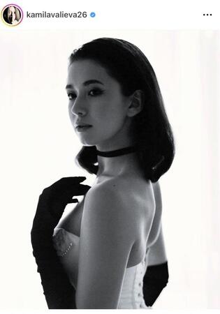 　ワリエワのインスタグラム＠ｋａｍｉｌａｖａｌｉｅｖａ２６より