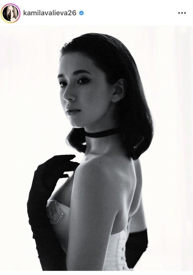 　ワリエワのインスタグラム＠ｋａｍｉｌａｖａｌｉｅｖａ２６より