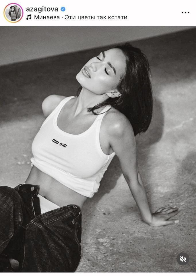 　ザギトワのインスタグラム＠ａｚａｇｉｔｏｖａより