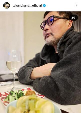 　貴乃花氏のインスタグラム（＠ｔａｋａｎｏｈａｎａ＿ｏｆｆｉｃｉａｌ）から