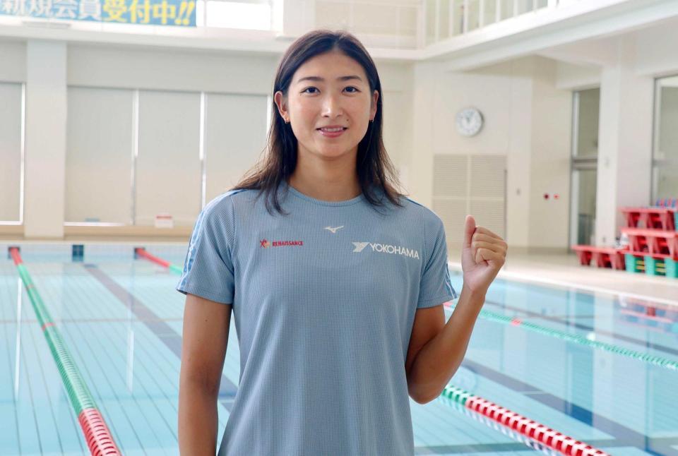 　競泳の日本選手権に向け意気込む池江璃花子