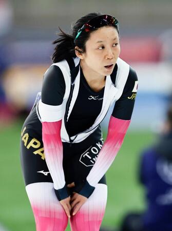 　女子１５００メートルで４位となった高木美帆（共同）