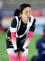 　女子１５００メートルで４位となった高木美帆（共同）