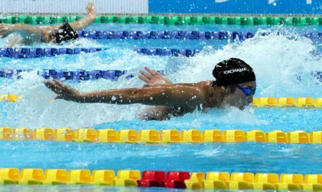 池江璃花子　派遣タイム超え２位通過