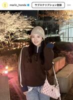 本田真凜インスタグラム（ｍａｒｉｎ＿ｈｏｎｄａ）より