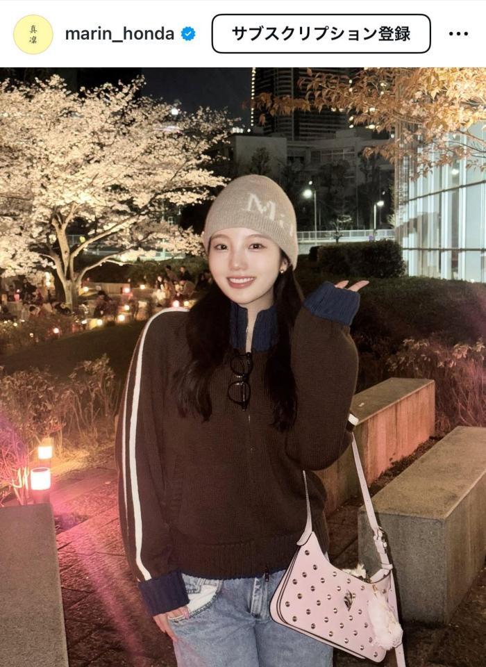 本田真凜インスタグラム（ｍａｒｉｎ＿ｈｏｎｄａ）より