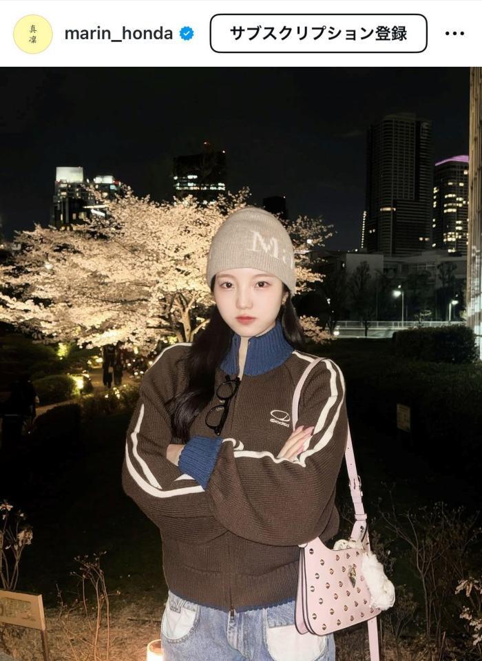 本田真凜インスタグラム（ｍａｒｉｎ＿ｈｏｎｄａ）より