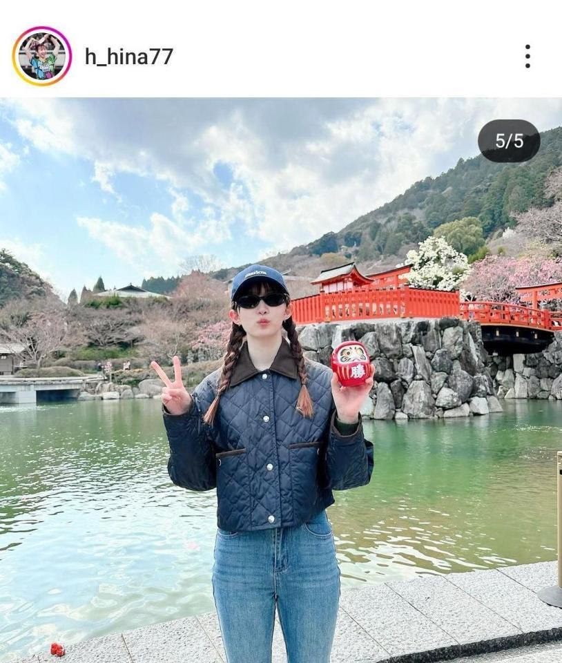 　早田ひなのインスタグラム（＠ｈ＿ｈｉｎａ７７）から