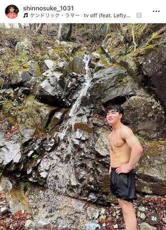 　岡慎之助のインスタグラム＠ｓｈｉｎｎｏｓｕｋｅ＿１０３１から