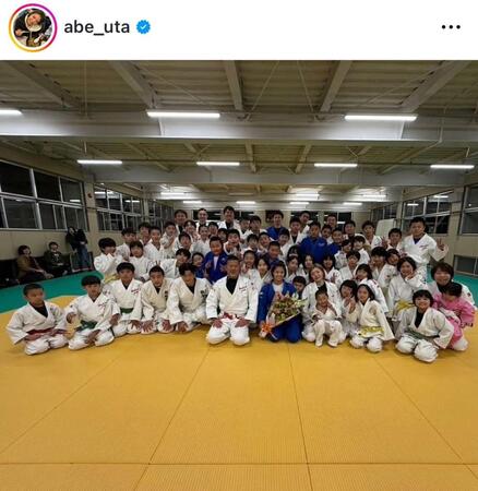 　阿部詩インスタグラム（ａｂｅ＿ｕｔａ）より