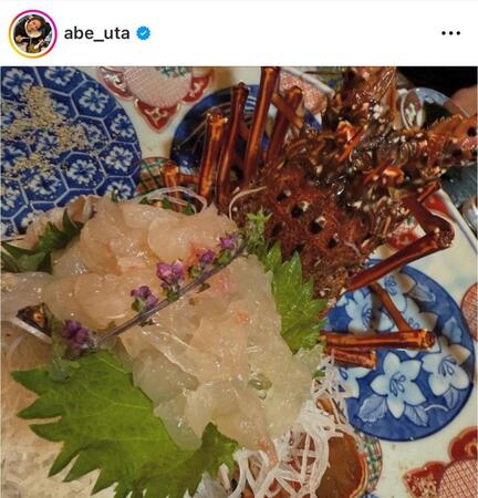 　阿部詩インスタグラム（ａｂｅ＿ｕｔａ）より