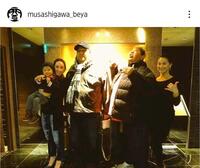 　武蔵川部屋のインスタグラム（ｍｕｓａｓｈｉｇａｗａ＿ｂｅｙａ）より 