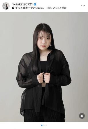 紀平梨花のインスタグラム＠ｒｉｋａｓｋａｔｅ０７２１より