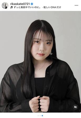 紀平梨花のインスタグラム＠ｒｉｋａｓｋａｔｅ０７２１より