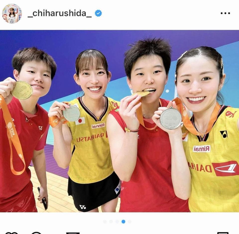 志田千陽のインスタグラム＠＿ｃｈｉｈａｒｕｓｈｉｄａより