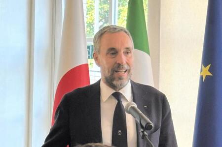 　ミラノ・コルティナ五輪の組織委員会ＣＥＯを務めるアンドレア・バルニエ氏