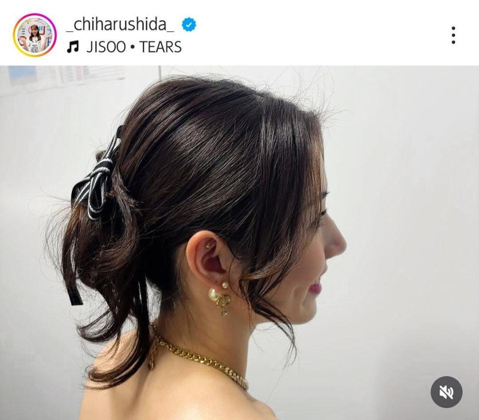 　志田千陽のインスタグラム（＿ｃｈｉｈａｒｕｓｈｉｄａ＿）より