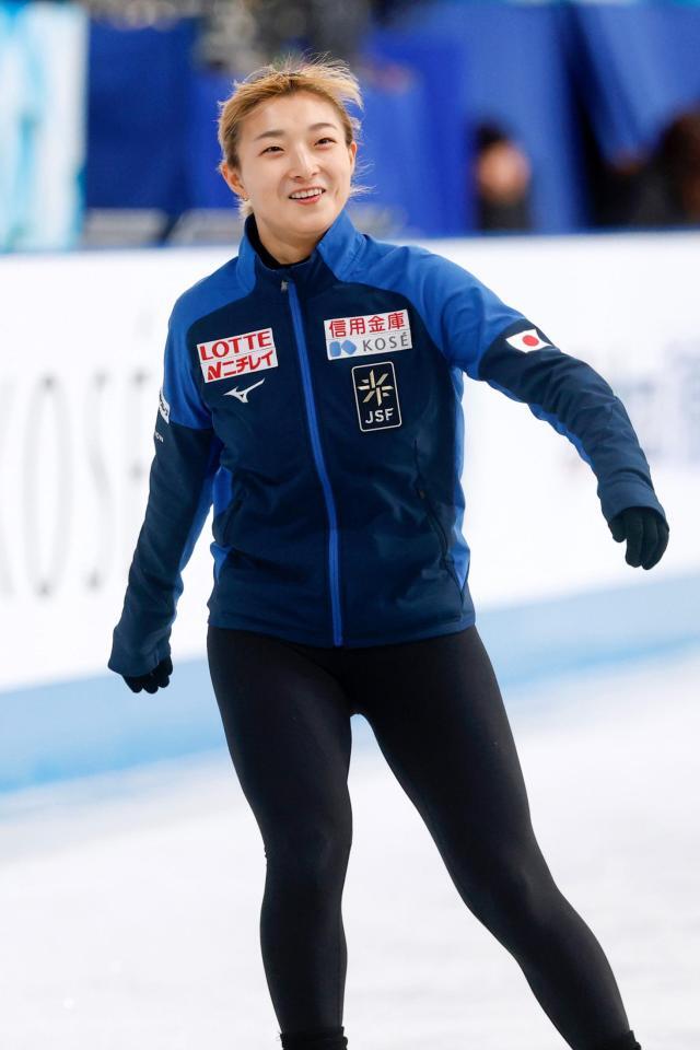 　調整する坂本花織