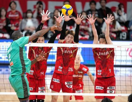 名古屋、デンソーなど４強　バレーボールＳＶリーグ