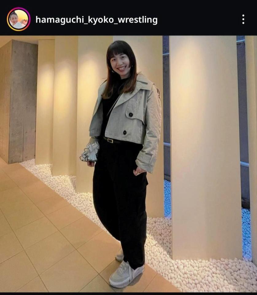 浜口京子インスタグラム＠ｈａｍａｇｕｃｈｉ＿ｋｙｏｋｏ＿ｗｒｅｓｔｌｉｎｇから
