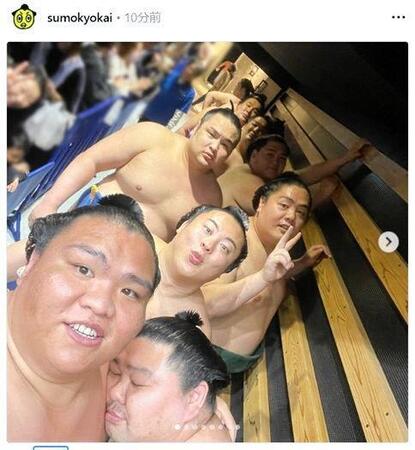 　日本相撲協会の公式インスタグラム（ｓｕｍｏｋｙｏｋａｉ）より