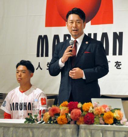 館山監督「５年で全国Ｖ」　社会人野球、マルハン北日本参戦