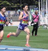 　大学初タイトルを挙げた落合