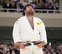 　３回戦で敗れたウルフ・アロン（撮影・吉澤敬太）