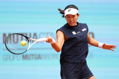 内島は４強入りならず　マドリードＯＰテニス