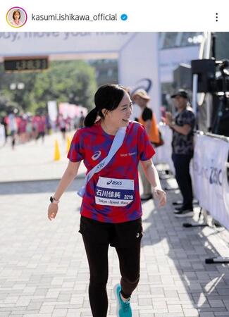 　石川佳純さんのインスタグラム（ｋａｓｕｍｉ．ｉｓｈｉｋａｗａ＿ｏｆｆｉｃｉａｌ）より