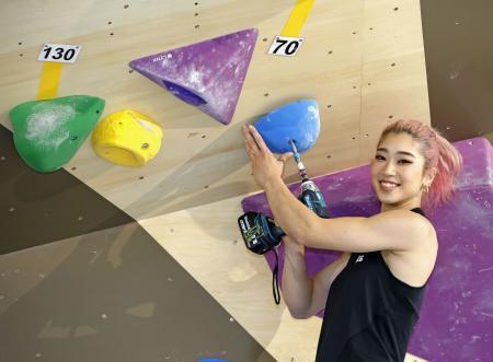 野中生萌がクライミングジム開設　埼玉・新座、「夢がかなった」