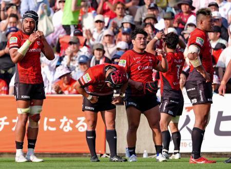 横浜敗れ、東京ＳＧがＰＯ　ラグビー、リーグワン第１７節