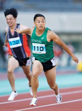 男子１００ｍは佐々木琢磨が優勝　デフ陸上日本選手権が開幕