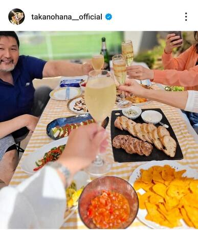 　貴乃花氏のインスタグラム（＠ｔａｋａｎｏｈａｎａ＿ｏｆｆｉｃｉａｌ）から