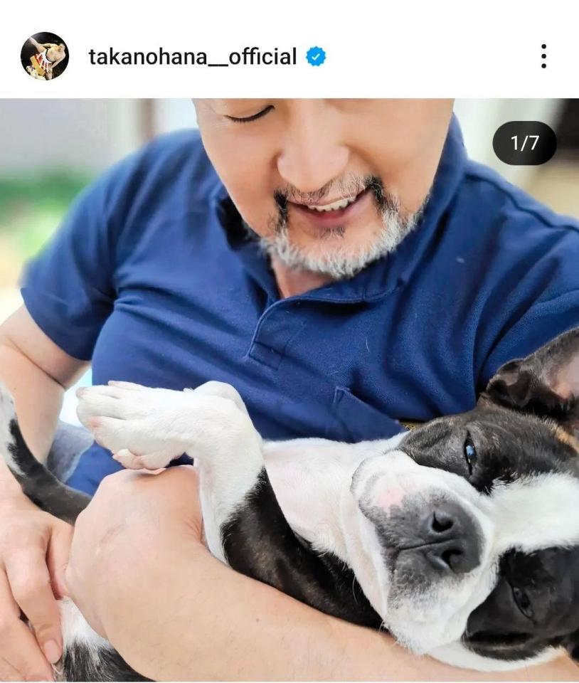 　貴乃花氏のインスタグラム（＠ｔａｋａｎｏｈａｎａ＿ｏｆｆｉｃｉａｌ）から