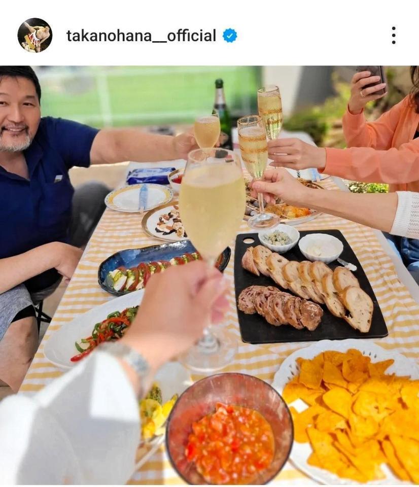 　貴乃花氏のインスタグラム（＠ｔａｋａｎｏｈａｎａ＿ｏｆｆｉｃｉａｌ）から