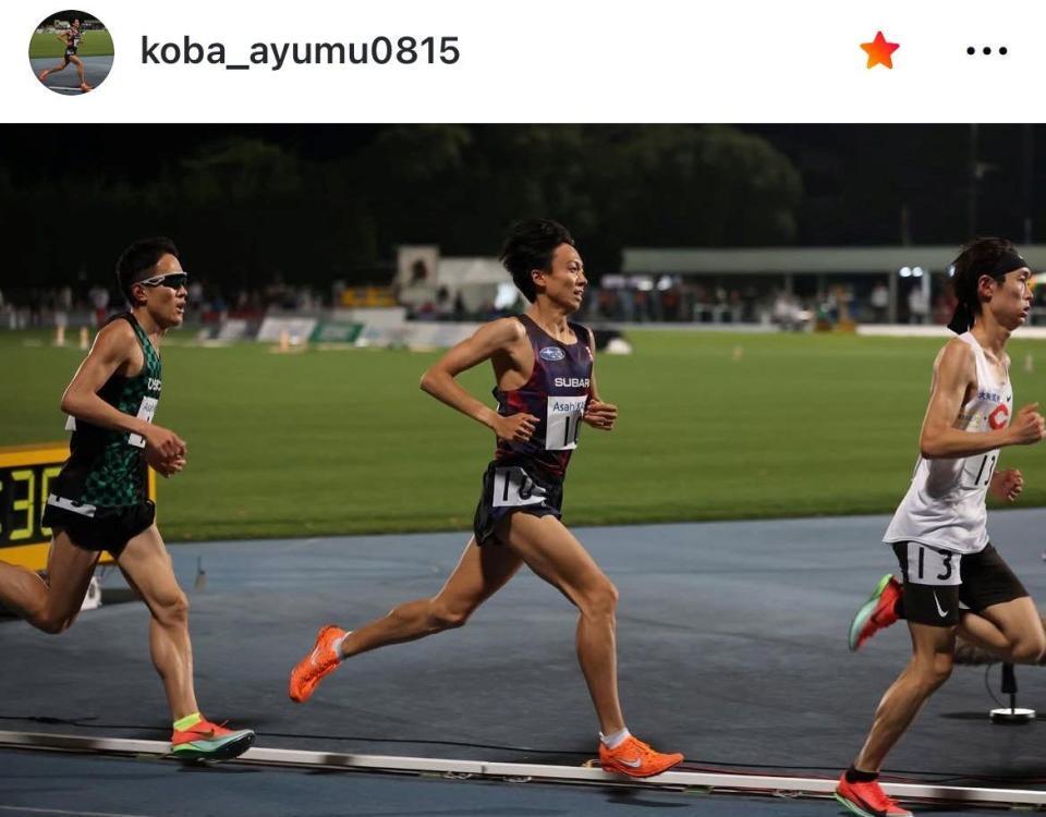 小林歩インスタグラム（ｋｏｂａ＿ａｙｕｍｕ０８１５）より