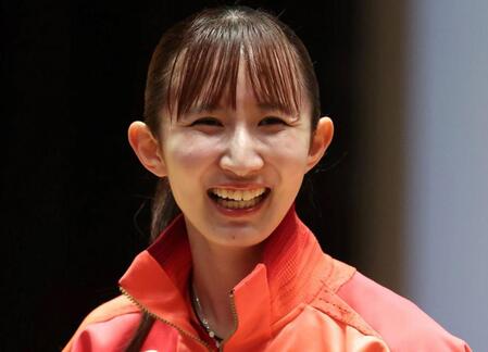 早田ひな　世界卓球へ「とにかく楽しみたい」　混合団体、女子ダブルス追加のロス五輪は「（全種目）出る準備をしておきたい」
