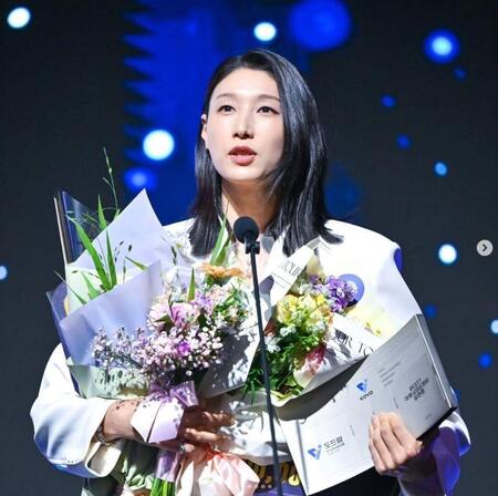 “韓国女子バレー界の伝説”が現役引退　チームアドバイザーとして第２の人生を始動