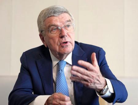 バッハ氏、日本五輪招致「歓迎」　６月にＩＯＣ会長を退任