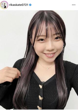 紀平梨花のインスタグラム＠ｒｉｋａｓｋａｔｅ０７２１より