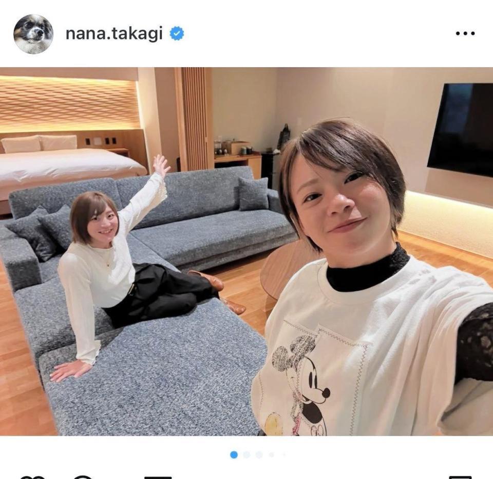 高木菜那さんのインスタグラム＠ｎａｎａ．ｔａｋａｇｉより