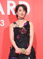 　表彰式に出席した清水希容＝２３年１２月